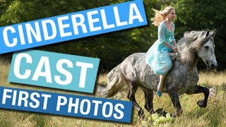 Disneys LiveAction CINDERELLA Cast amp First Photo Revealed [upl. by Bannerman]