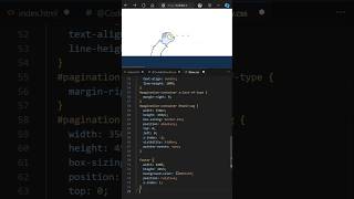 Day 093  🤯Micro Css Creative Pagination frontend programming coding webdevelopment css3 css [upl. by Kenrick]