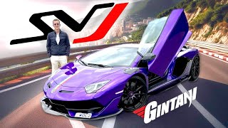 LA VOITURE DU DIABLE 😱  Jessaye lAventador SVJ GINTANI de Torettomonaco [upl. by Ridglea]