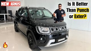 NEW EXCITING DISCOUNTS 😍 2024 New Maruti Suzuki Ignis Alpha AMT ❤️ Detailed Review In Hindi [upl. by Skelton162]