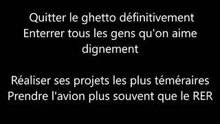 Youssoupha Avoir de largent Paroles [upl. by Curr687]