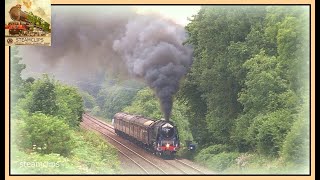 Duchess Delivers on the Duchy 46233 Duchess of Sutherland The Royal Duchy 7th Aug 2016 [upl. by Nnomae]