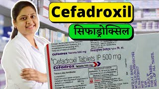 Cefadroxil 500 mg tablet uses in hindi  Cefadroxil 500 mg  Cefadroxil [upl. by Odlanyar]