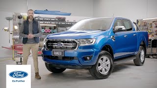 2019 Ford Ranger XLT Walkaround Review Inside and Out  Ford Australia [upl. by Sakram89]