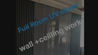 Full room UV sheet working wall ampceilling working [upl. by Ayanet]