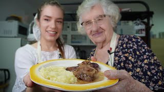 Kako napraviti LOVAČKE ŠNICLE  NAJBOLJI RECEPT  Baka uči unuku [upl. by Rafaelia322]