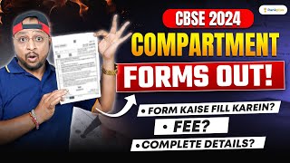 CBSE 2024 Compartment Forms OUT  Improvement Exam  How to Fill Online  Physics Baba  Rankplus [upl. by Cassie762]