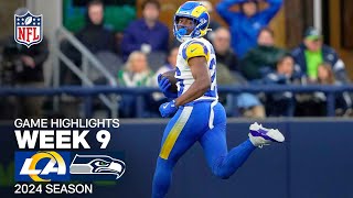 Los Angeles Rams vs Seattle Seahawks Game Highlights  NFL 2024 Season Week 9 [upl. by Aiyot]