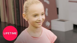 Dance Moms Lilliana Rehearses quotShine Brightquot Season 8  Behind the Scenes  Lifetime [upl. by Cirda]