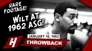 SUPER RARE Wilt Chamberlain Highlights at 1962 AllStar Game  42 Pts 24 Reb [upl. by Eenram622]