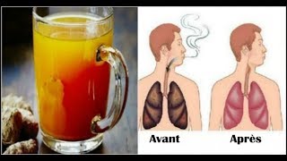 Une boisson naturelle pour nettoyer les poumons des fumeurs [upl. by Aviv]