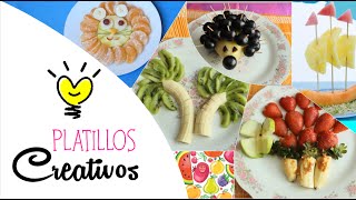 PLATILLOS CREATIVOS PARA TUS NIÑOS  Divas Creativas ♥ [upl. by Karola]