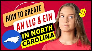 How to Start amp Create an LLC amp EIN in North Carolina in 2024 North Carolina LLC Setup amp Formation [upl. by Eessac]