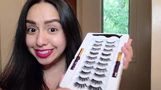 ARISHINE  MAGNETIC LASHES REVIEW [upl. by Mighell]