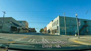 Driving Through Cordele Georgia  USA  4K [upl. by Einnaej]