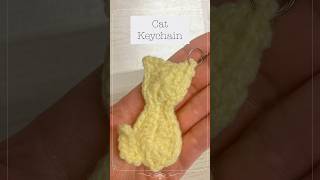 Cute amp Easy Crochet Cat Keychain  StepbyStep Tutorial  You Should Learn This [upl. by Fanya147]