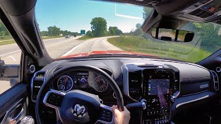 2020 Ram 2500 Laramie Crew Cab 67L Cummins Turbo Diesel  POV Review [upl. by Hannavas]