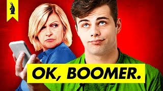 OK BOOMER A History of Boomer Hating – Wisecrack Edition [upl. by Neelat]