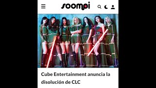 CUBE anuncia disband odicial de CLC SHORTS [upl. by Yortal]