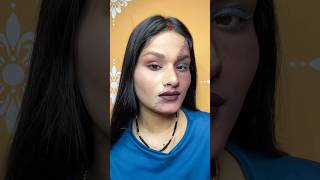 2 face makeup  creative makeup tutorial  makeupbyradhika 💄makeup explorepage viralreels hack [upl. by Anelrats]