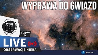 Odkrywamy kosmos fascynujące mgławice gromady gwiazd i galaktyki przez teleskop  Na żywo 335 [upl. by Llerrod]