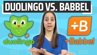 Duolingo vs Babbel Review Which is the better language learning app [upl. by Htebazila]