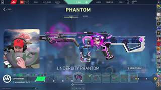 Hiko reacts to the NEW Undercity Phantom skin [upl. by Garey]