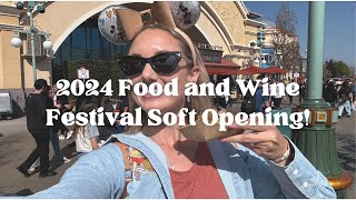 2024 Food and Wine Festival Soft Opening ✨Vlog✨ [upl. by Eilitan13]