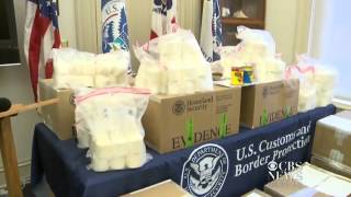 Drug bust uncovers 732 pounds of smuggled cocaine [upl. by Aguste]