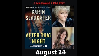 Karin Slaughter discusses After That Night [upl. by Ramiah]