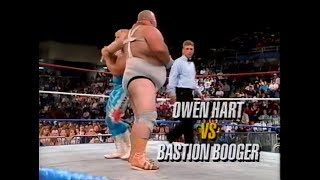 Owen Hart vs Bastion Booger Wrestling Spotlight July 17th 1993 [upl. by Nohtanhoj]