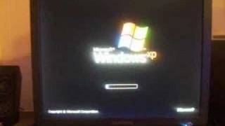 Windows XP Professional boot time [upl. by Enahs]