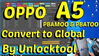 OPPO A5 PBAMOO amp PBATOO Convert to Global By Unlocktool [upl. by Acemaj546]