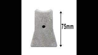 Single size concrete spacer 75mm [upl. by Kingsley]