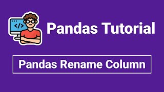 pandas rename column [upl. by Allimak]