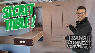 Unveiling My Vans Hidden Folding Table [upl. by Murvyn]