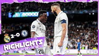 HIGHLIGHTS  Real Madrid 20 Chelsea FC  UEFA Champions League [upl. by Ehrman]