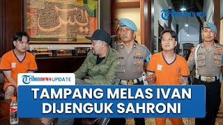 Ahmad Sahroni Datangi Ivan Sugiamto yang Diborgol dan Pakai Baju Tahanan di Polrestabes Surabaya [upl. by Nairadas]