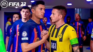 7 I Round Of 16 I BARCA VS DORTMUND I Uefa Champions League I PS5 4k Gameplay [upl. by Uela]