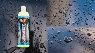 FIRST LOOK AT MEGUIARS HYBRID CERAMIC LIQUID WAX  WTF IS THIS STUFF [upl. by Ellerrehc]