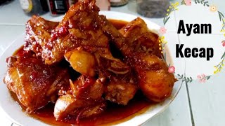 Resep ayam kecap  Ayam goreng kecap Resep ayam kecap simpel enak [upl. by Asus]