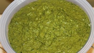 Pesto alla genovese ricetta tipica [upl. by Ahsitram]