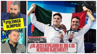 ESCÁNDALO A México le “robaron” medalla de oro en el trampolín sincronizado varonil  Cronómetro [upl. by Petra]