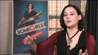 Interview with Meg Tilly for the series Bomb Girls [upl. by Paola]