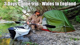 Paddling from Wales to England in a folding Kayak [upl. by Kele]