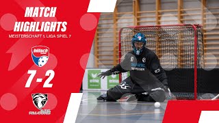 Bülach Floorball vs Glattal Falcons  Highlights Meisterschaft 2425 Runde 7 [upl. by Valida972]