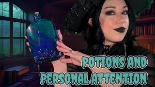 ASMR Witch Cures Your Curse Spooky Roleplay [upl. by Nawk]