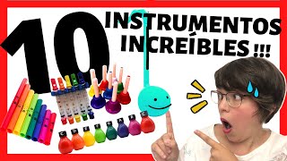 ✅ Los 10 Mejores Instrumentos Musicales para Niños 😍  ¡¡MUSICOGRAMAS GRATIS [upl. by Nikolia]