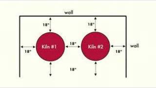 Setting Up Your Ceramic Kiln  Choose Kiln Location [upl. by Thurman]