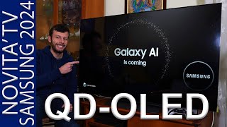 Samsung OLED e Neo QLED 2024  Tutte le Novità TV con Focus su AI [upl. by Eugenle]